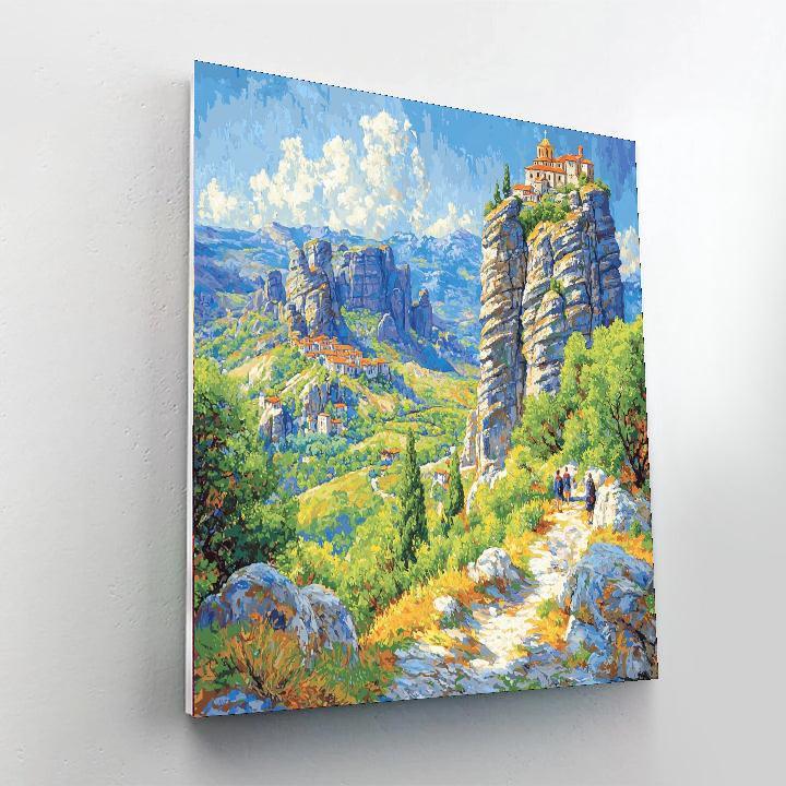 Meteora - Greece Paint By Number