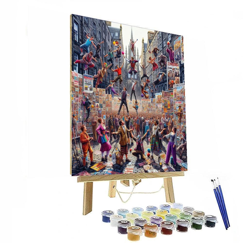 The Edinburgh Fringe Festival - Scotland Paint By Numbers