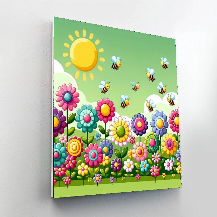 Sweet Garden Paint By Number