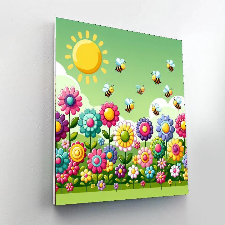 Sweet Garden Paint By Number