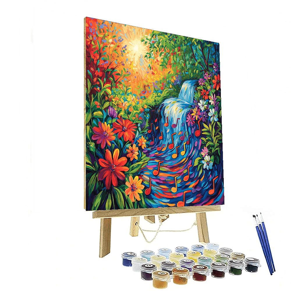 Klimt Inspired Melodies of Nature - DIY Painting By Numbers Kit