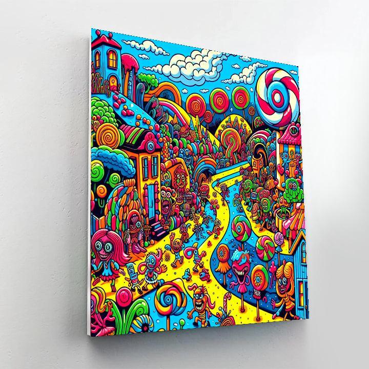 Playful Cartoon Adventure Paint By Numbers