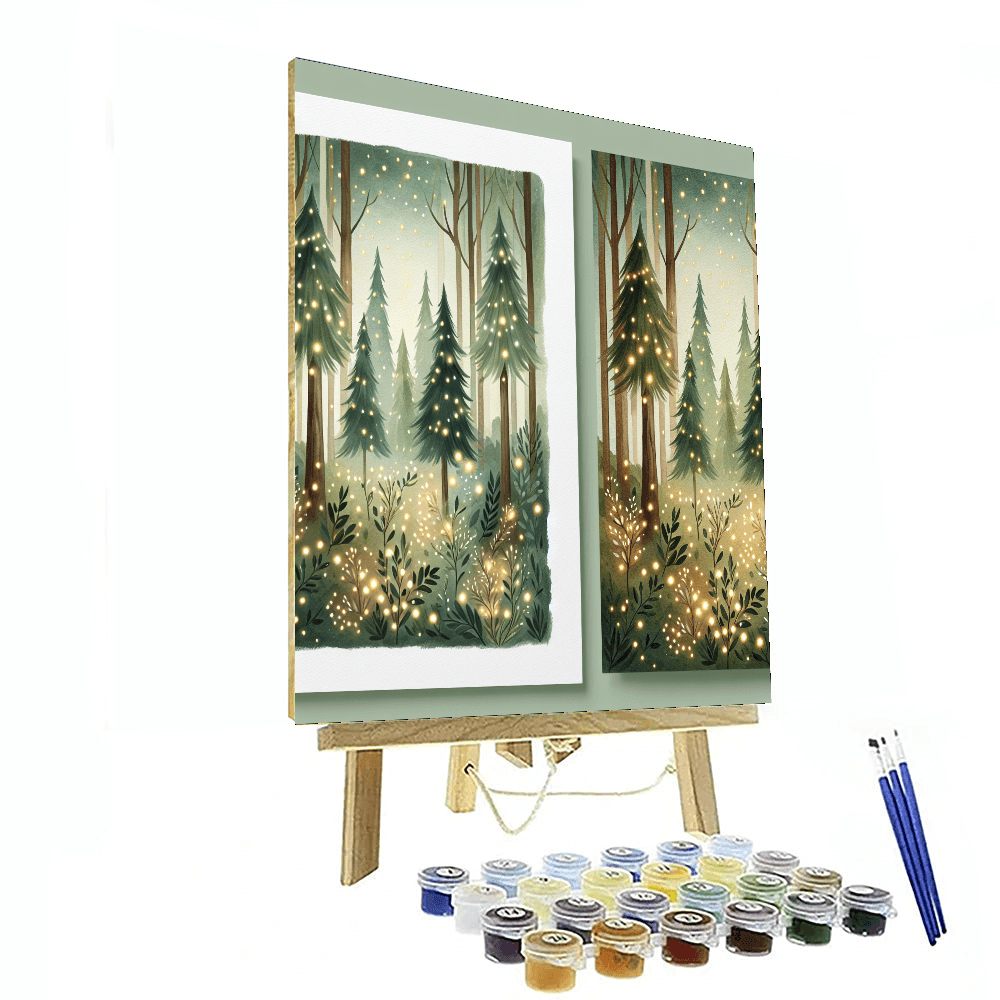 Mystical Forest Haven Paint By Color