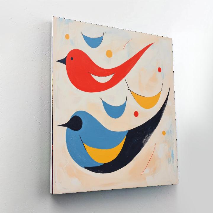 Joan Miró Inspired The Playful Universe  Number Painting