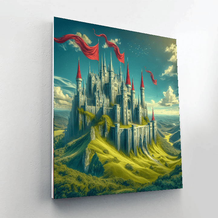 Castle Fantasy DIY Paint By Numbers