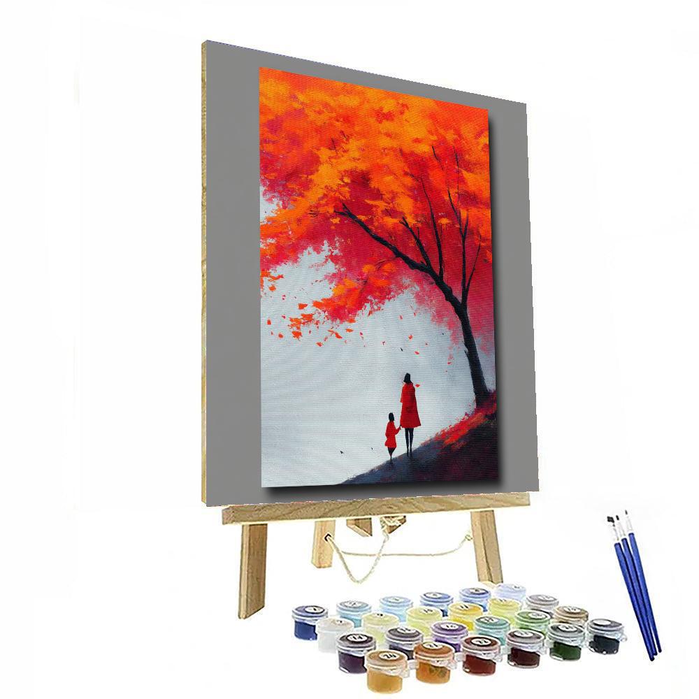 Crimson Canopy Paint By Numbers Kits