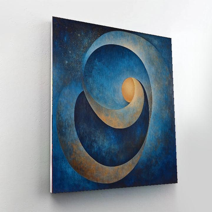 Max Ernst Inspired Cosmic Tides  Paint By Number