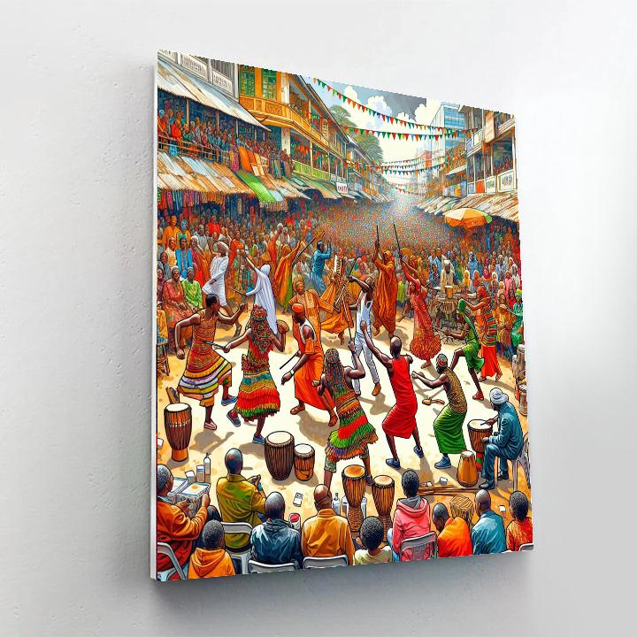 Nairobi Festival Of Performing Arts - Kenya Paint By Numbers Art