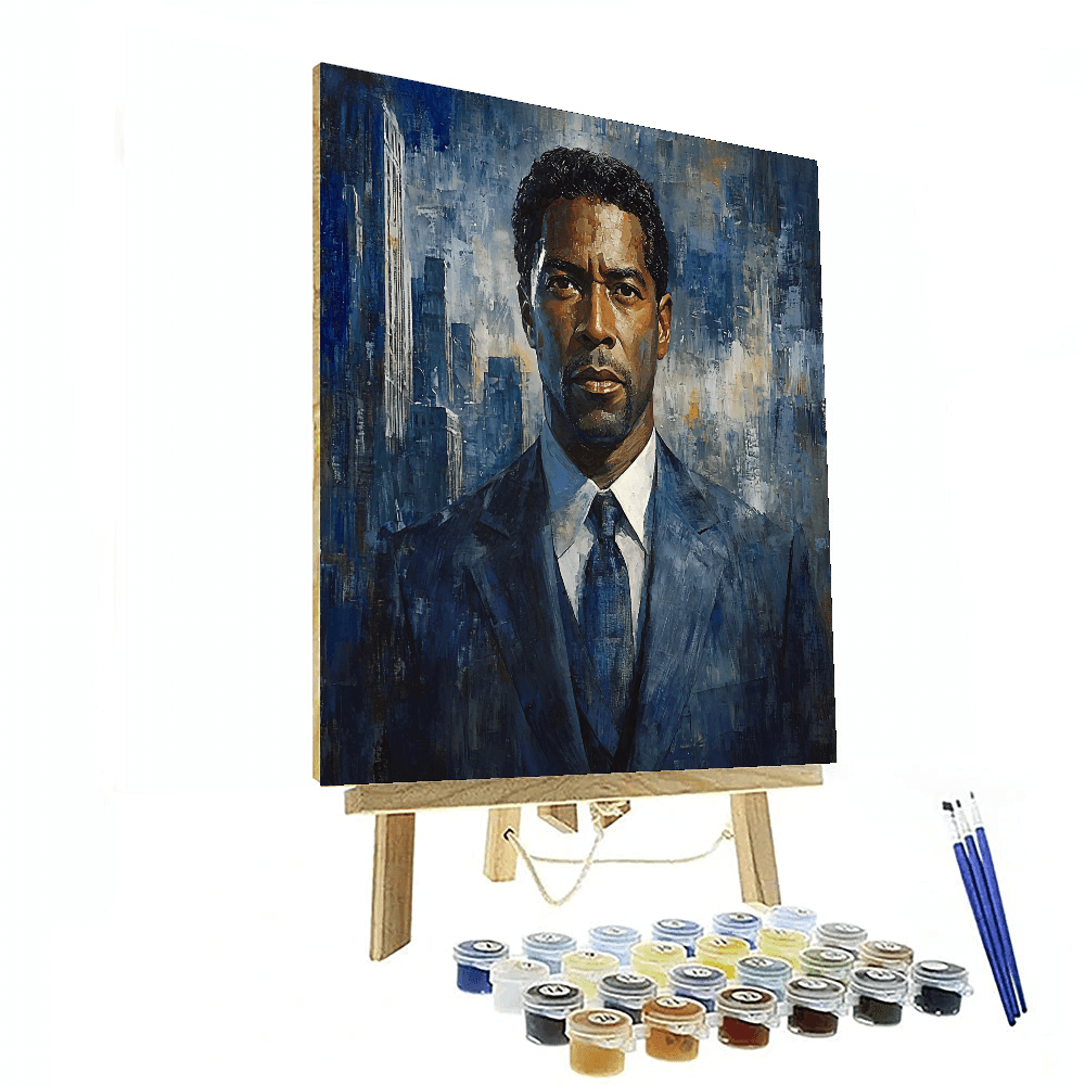 Denzel Washington: The Resolute Voice Of Truth Paint By Numbers