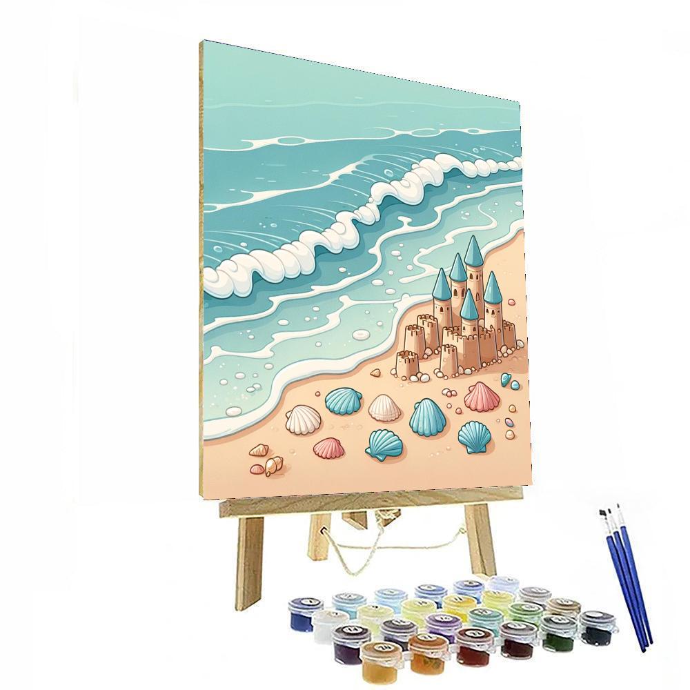 Sunny Beachcomber's Paradise Paint By Color
