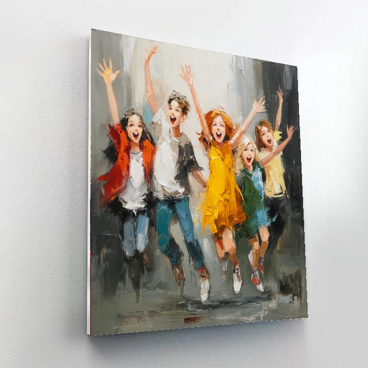 Love In Every Brush Stroke DIY Paint By Numbers