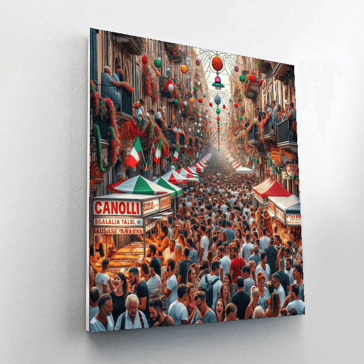 Feast Of San Gennaro - United States Numbered Painting Kits