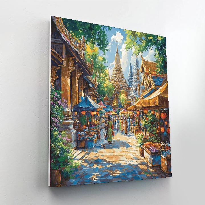 Chiang Mai's Old City Painting Number Kit