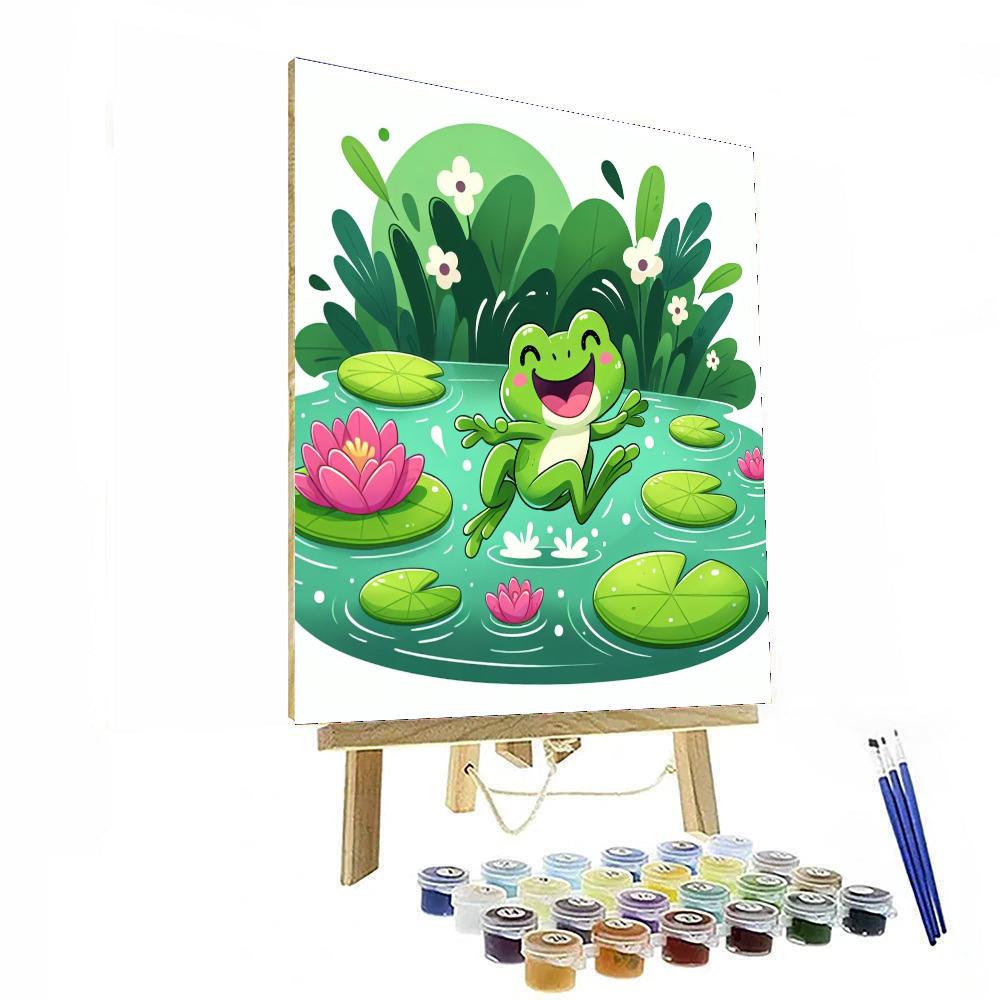 Froggy Fun Adventures Paint By Numbers