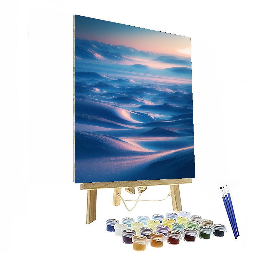 Magical Tundra Twilight DIY Paint By Numbers