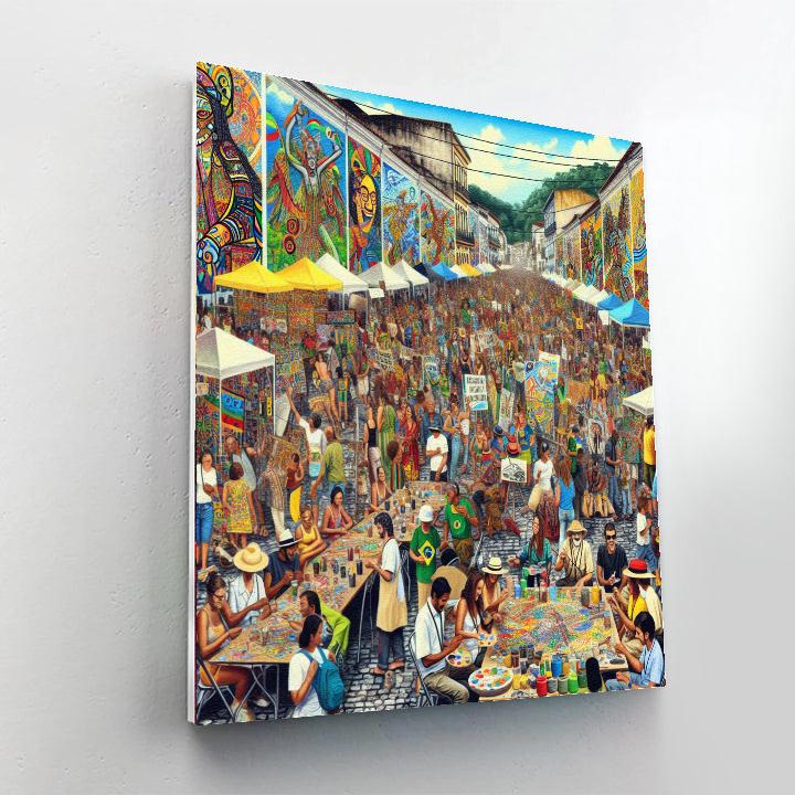 O Festival - Brazil Number Painting