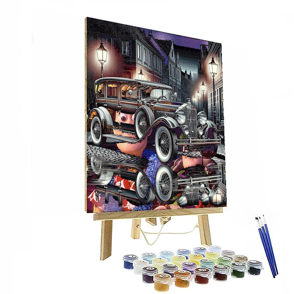Elegant Car Classics Paint By Number