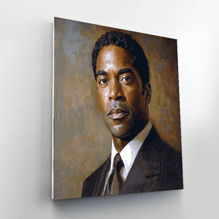 Denzel Washington: The Resonating Voice Of Excellence Paint By Number