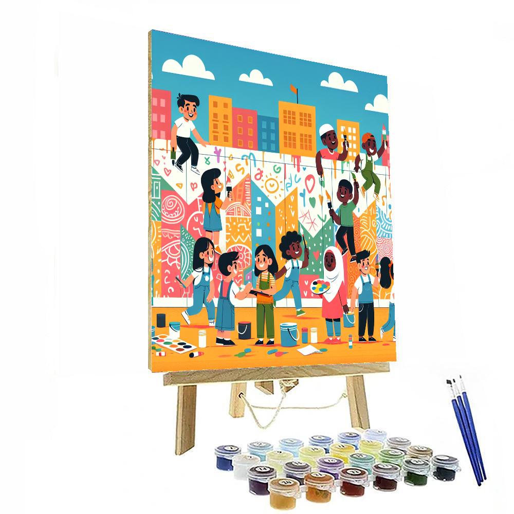 Artful City Murals Number Painting