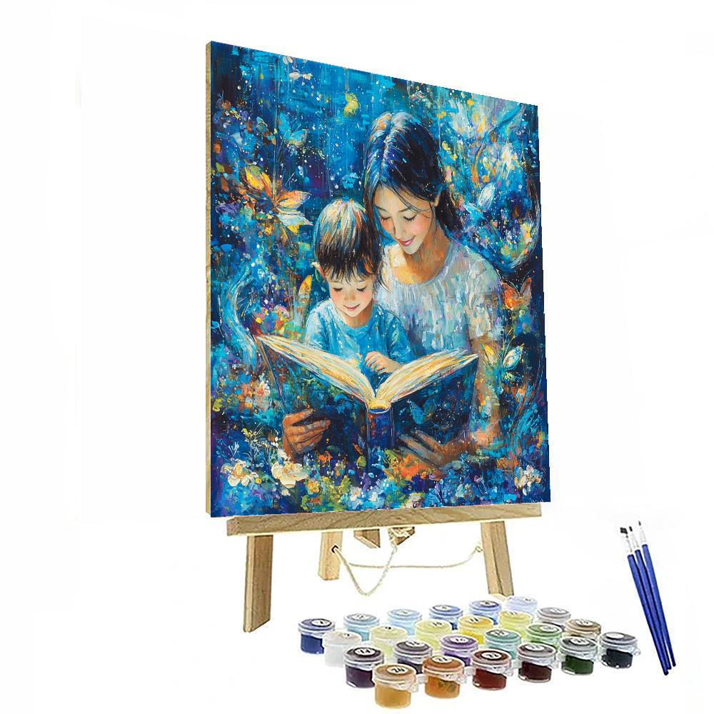 The Adventure Of Reading Numbered Painting Kits