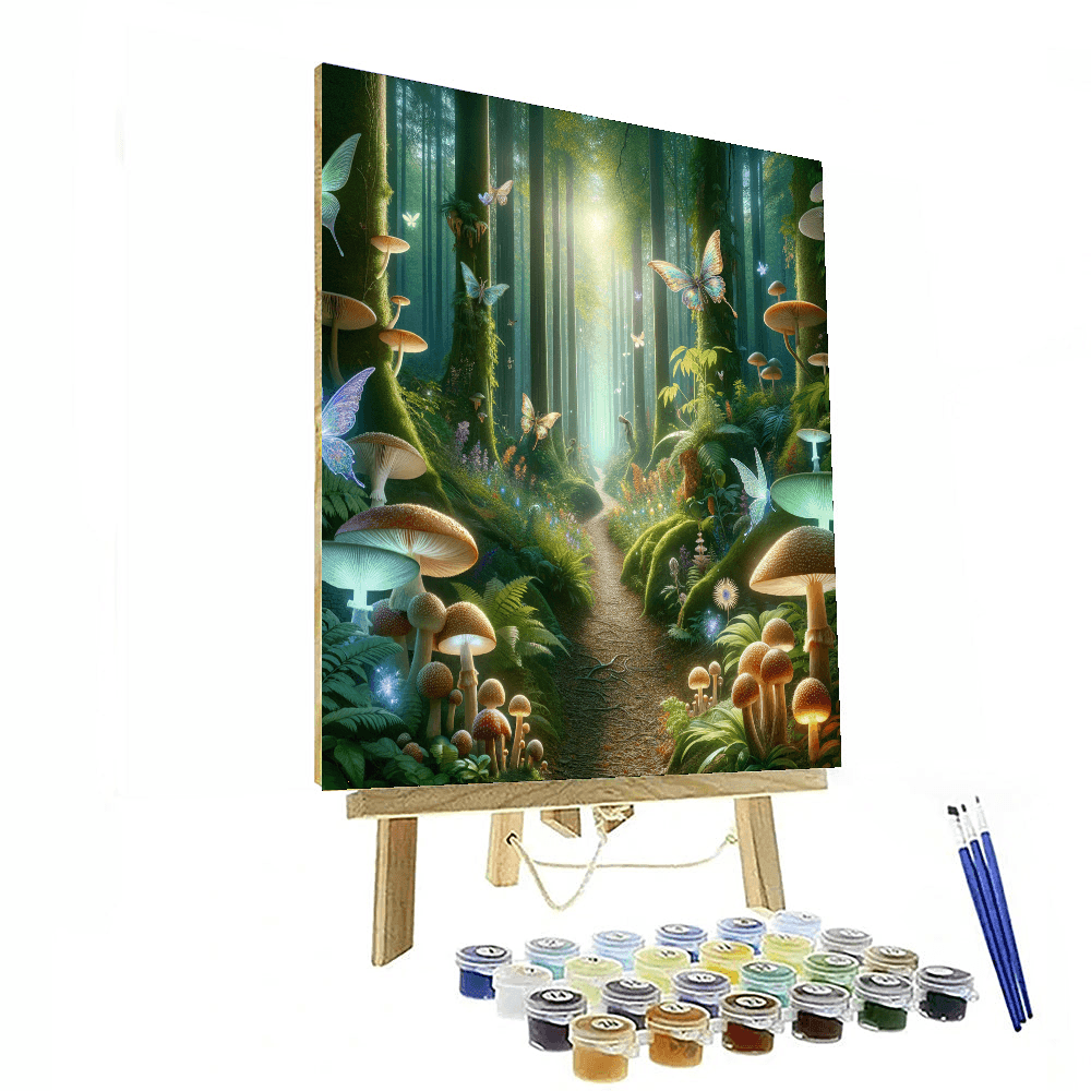 Enchanted Forest Pathway - DIY Painting By Numbers Kit – Artistry Rack