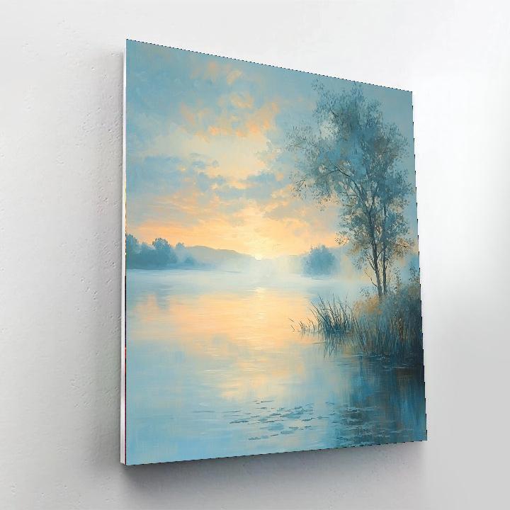 Edgar Degas Inspired Dawn Mist Melody  Paint By Numbers