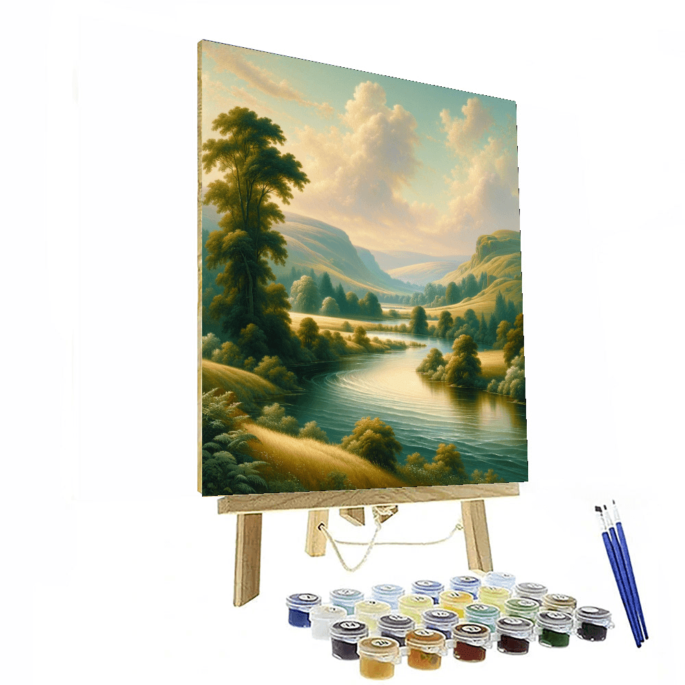 John Constable Inspired Serene Landscapes - DIY Painting By Numbers Kit