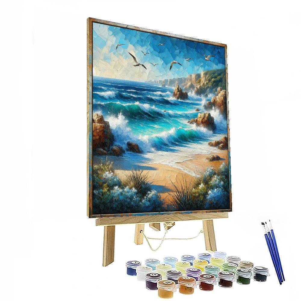 Adventure-seeking Seascapes Number Painting