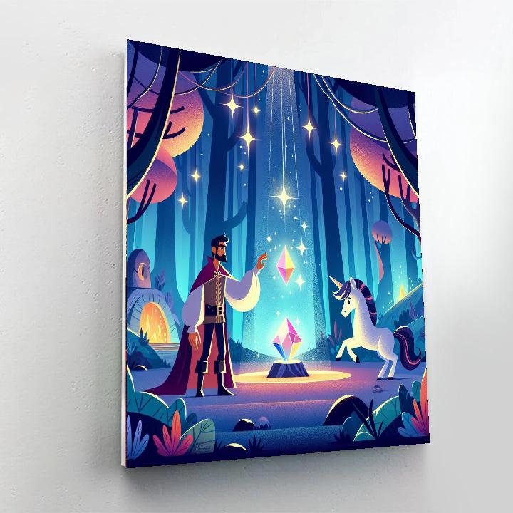 Magic And Mysticism Paint By Numbers Art