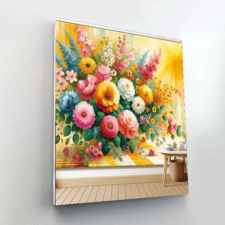 Morning Glory Paint By Number