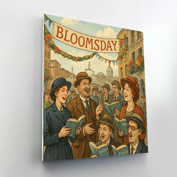 Bloomsday - Dublin, Ireland Paint By Numbers Art