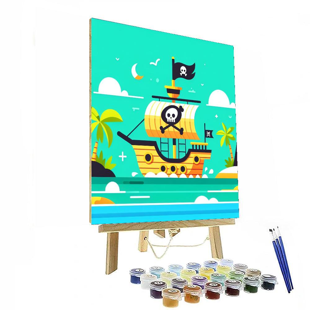 Treasure Hunt Quest Painting Number Kit