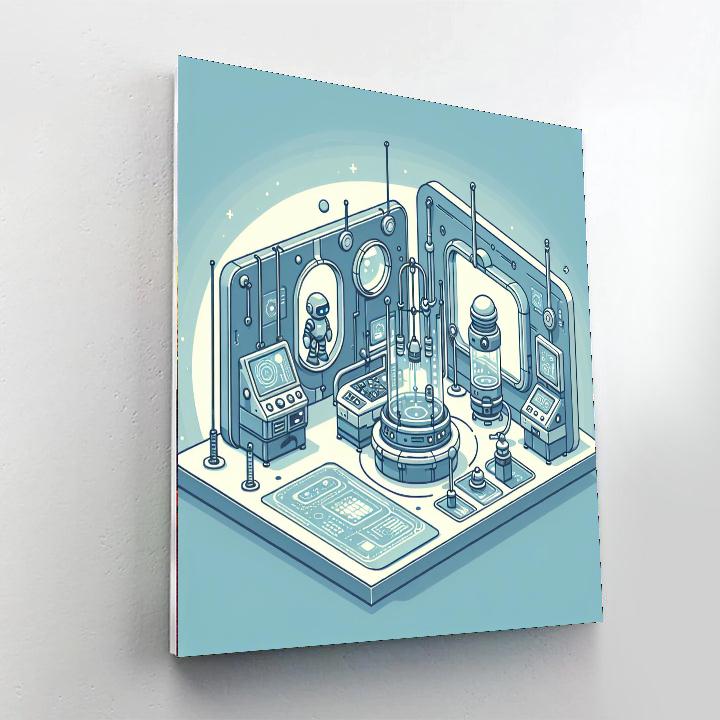 Imaginative Space Lab Number Painting