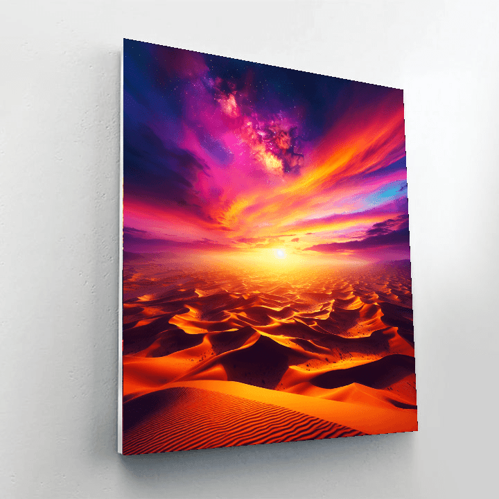 Magical Desert Mirage Numbered Painting Kits