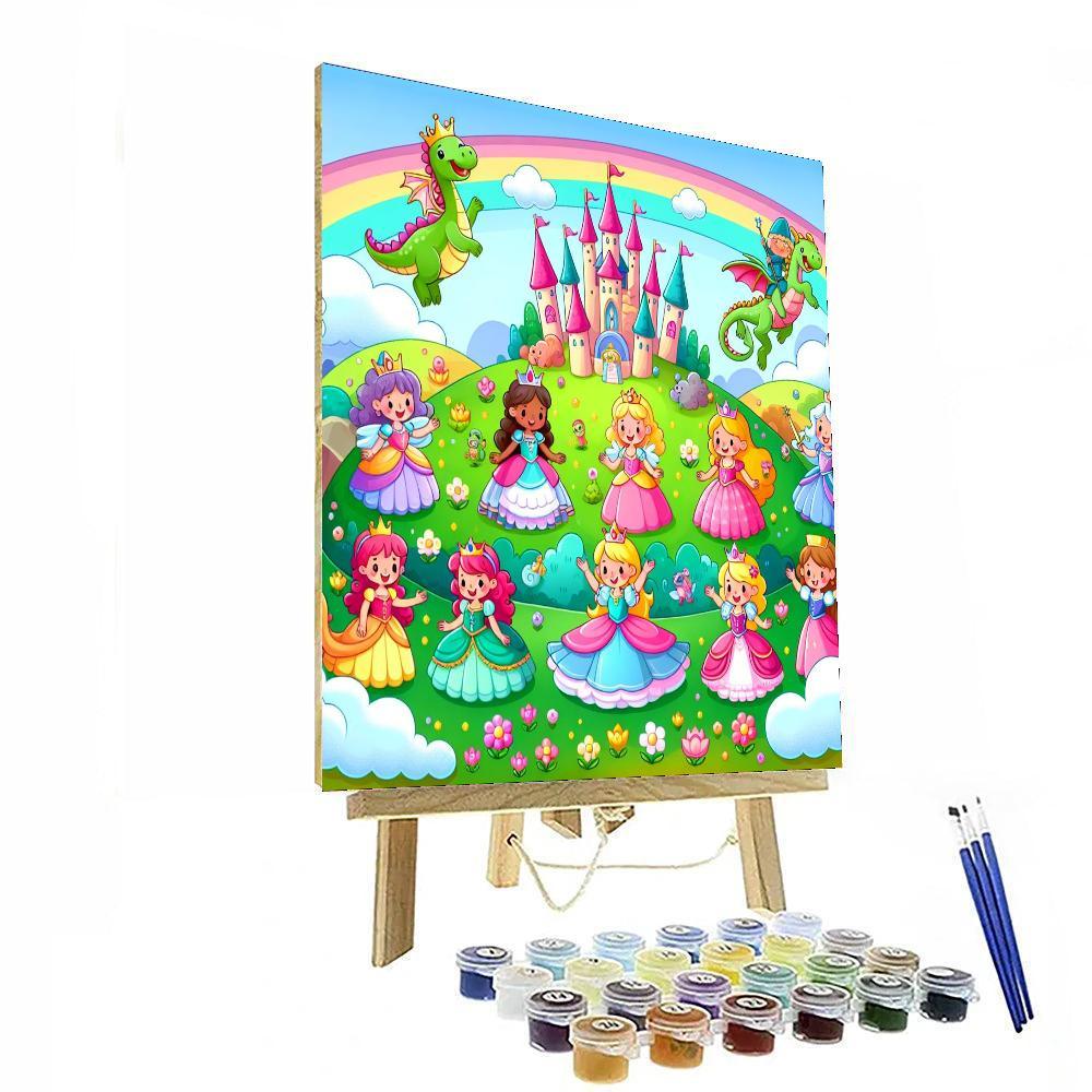 Dreamy Fairy Tale Land Paint By Number