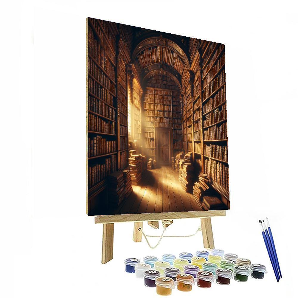 Timeless Library Alcove - DIY Painting By Numbers Kit – Artistry Rack
