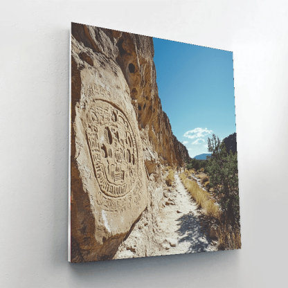 Bandelier National Monument - New Mexico Paint By Numbers Kits