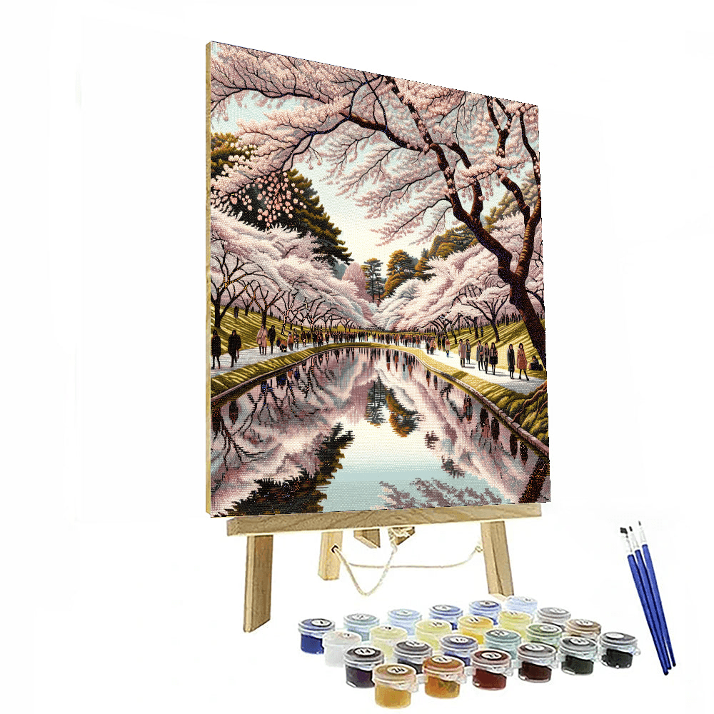 Cherry Blossom Festival - Washington D.c. Paint By Number