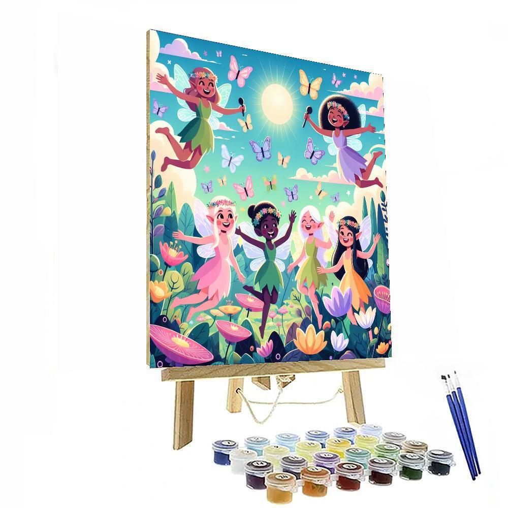 Enchanting Garden Creatures Painting Number Kit