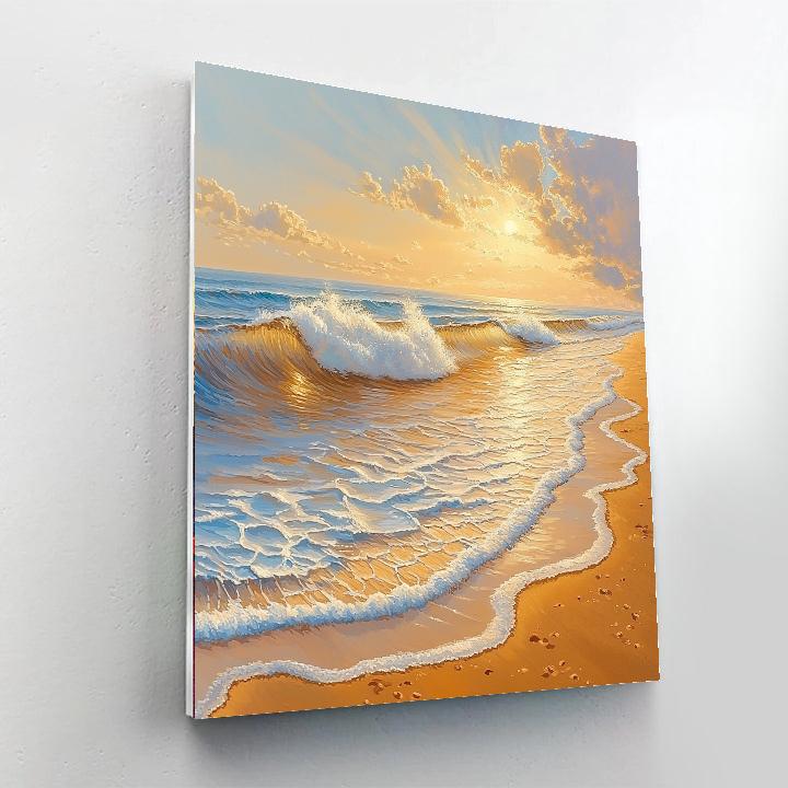 J.M.W. Turner Inspired Serenity Of Seaside  Paint By Numbers Kits