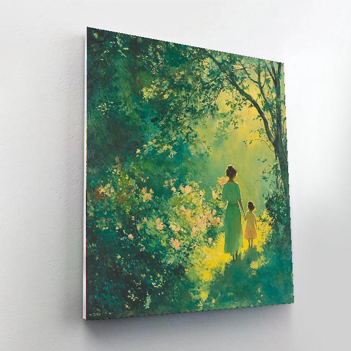 Cherished Garden Walk Paint By Number