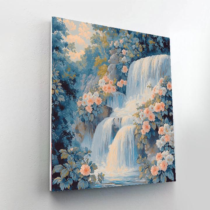 Odilon Redon Inspired Dreamy Waterfall  Paint By Numbers Kits