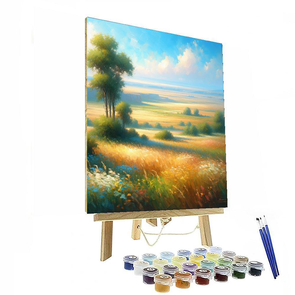 Serenity Of The Open Prairie Paint By Number