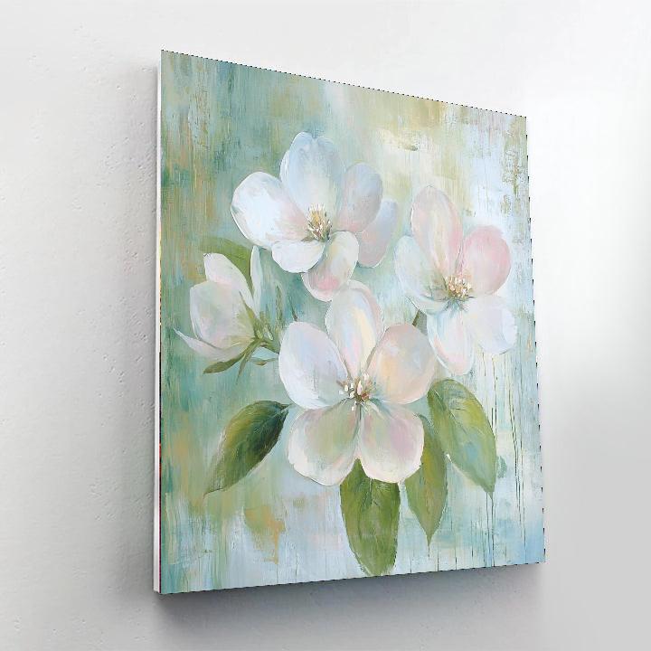 Edgar Degas Inspired Ephemeral Spring  Painting Number Kit