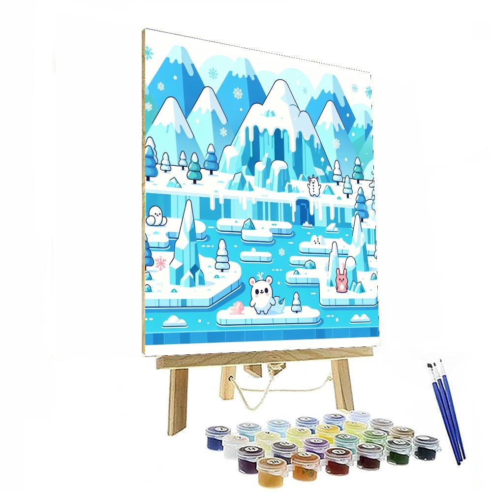 Ice Kingdom Expedition Numbered Painting Kits