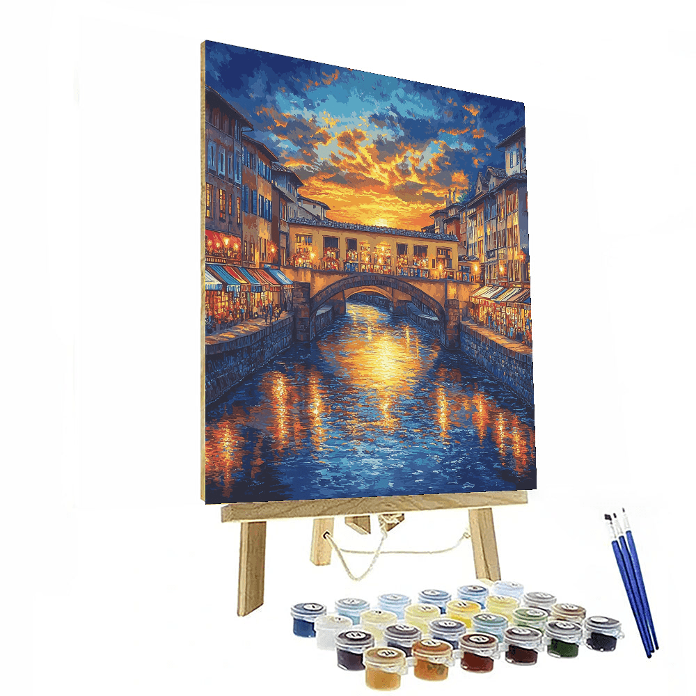 Ponte Vecchio - Florence Painting Number Kit