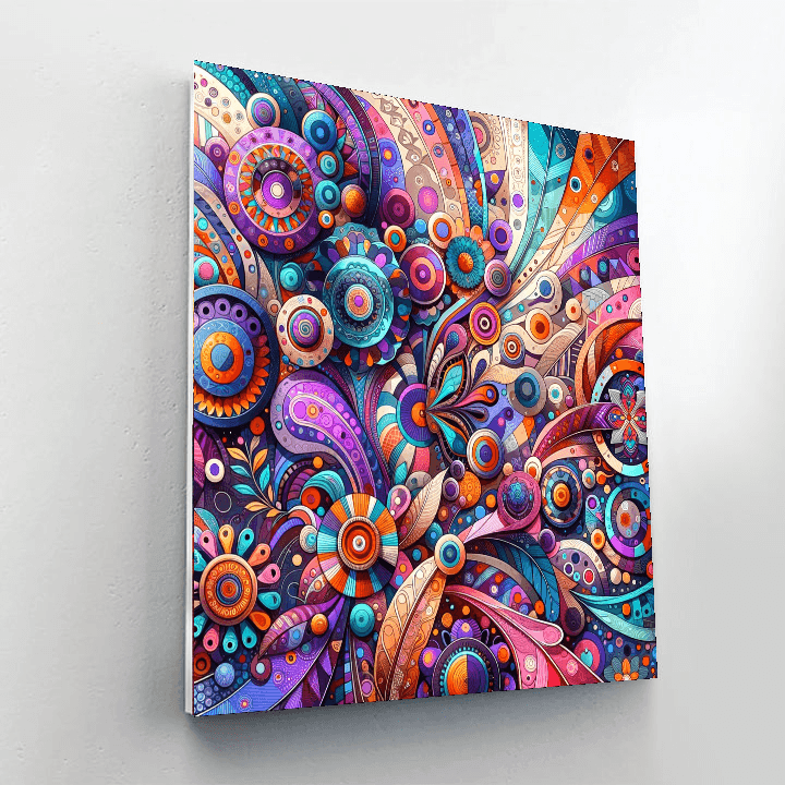 Bohemian Dreams DIY Paint By Numbers