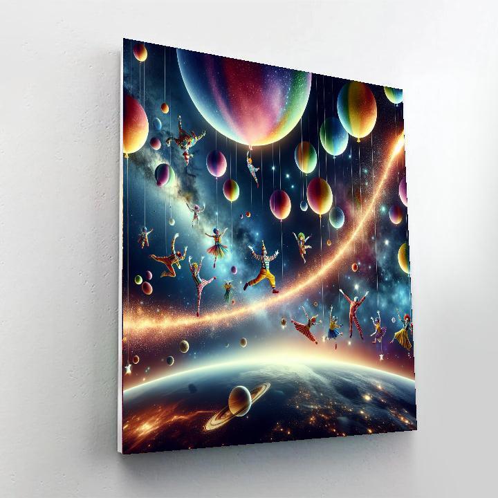 Cosmic Circus For Little Stars Numbered Painting Kits