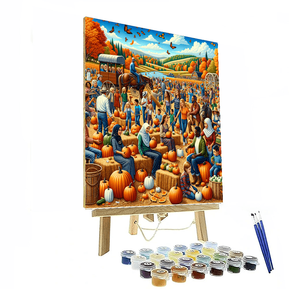 The Harvest Festival Painting By Numbers Kit