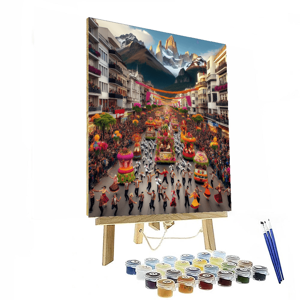 Panagbenga Flower Festival - Baguio, Philippines Paint By Color